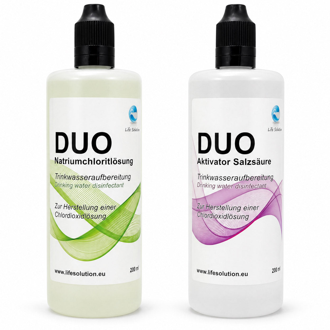 Life Solution DUO - Natriumchlorit 25% + Salzsäure 4%