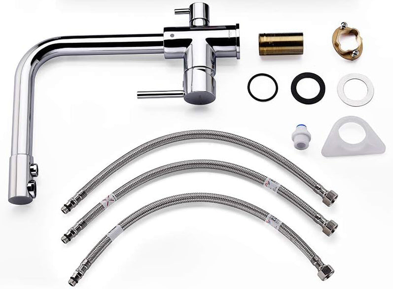 3 Wege Wasserhahn Chrom