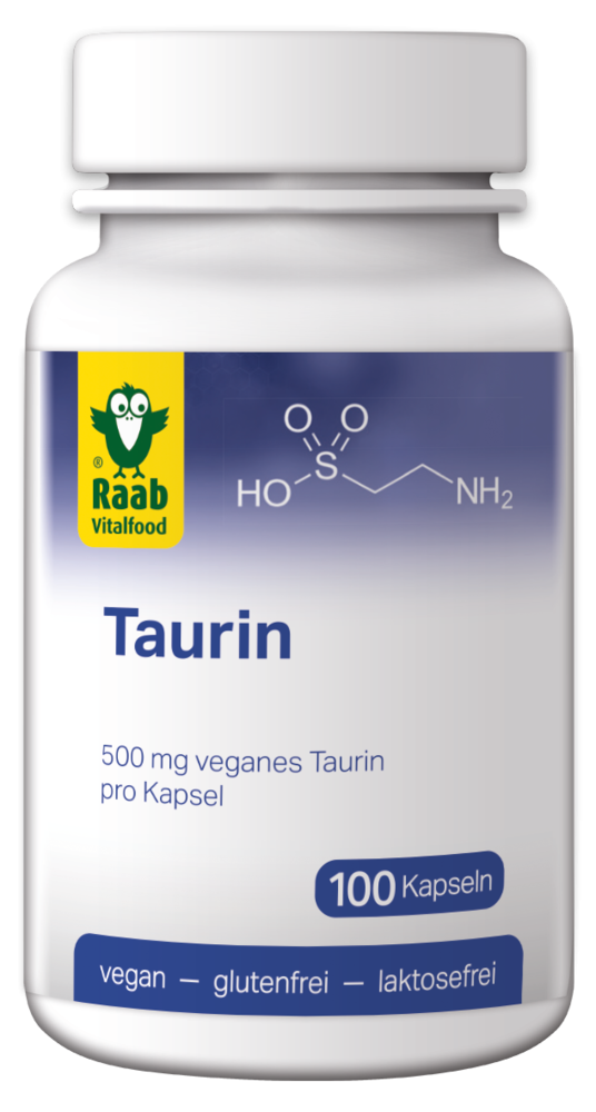 Taurin Kapseln - 100 Stück a 500mg