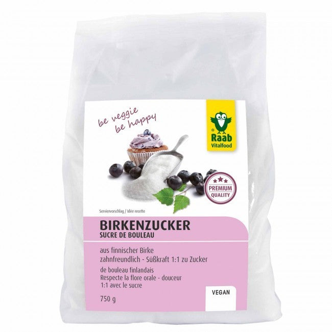 Premium Birkenzucker (Xylitol) - aus finnischer Birke - 750 g