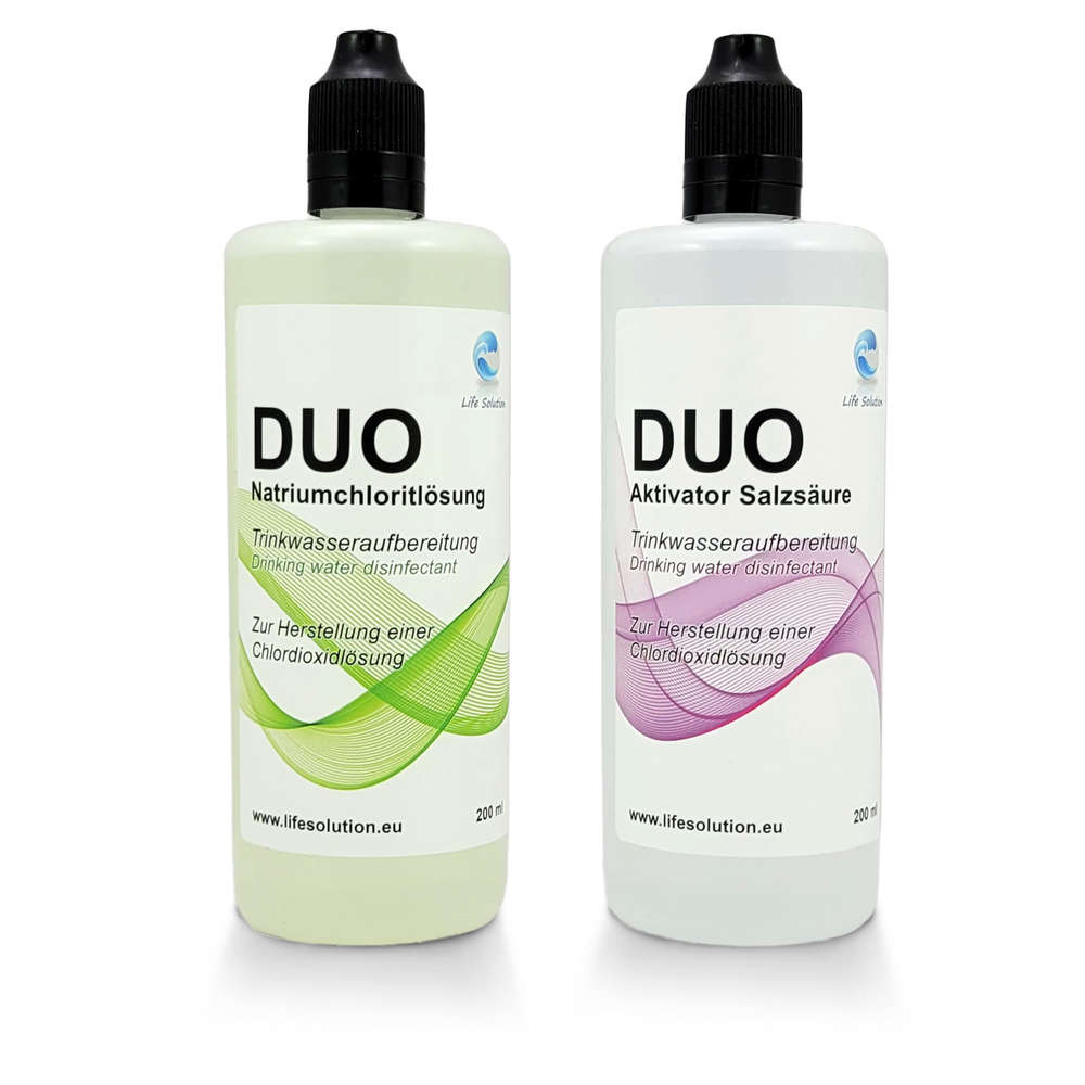 salzsäure aufbewahrung Life Solution DUO - Natriumchlorit 25% + Salzsäure 4%