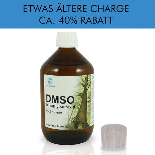 DMSO Reduziert - in 99,9% pharmazeutischer Reinheit - 500ml