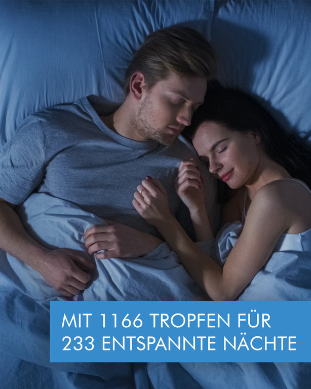 Melatonin Tropfen - Natürliche Schlaftropfen - für 233 Nächte - mit Vanillegeschmack