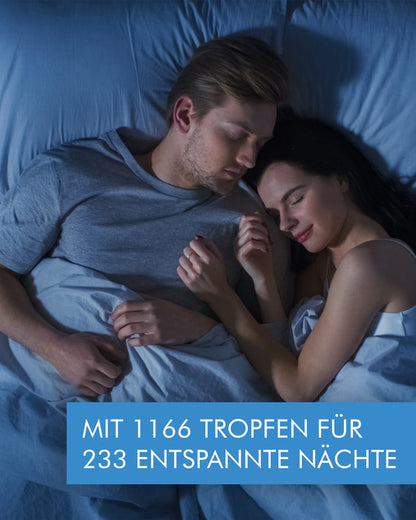 Melatonin Tropfen - Natürliche Schlaftropfen - für 233 Nächte - mit Vanillegeschmack
