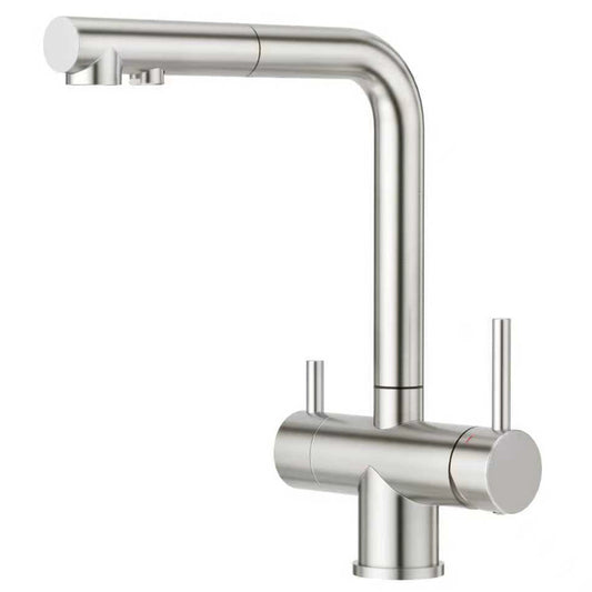 3 Wege Wasserhahn Matt - Ausziehbar