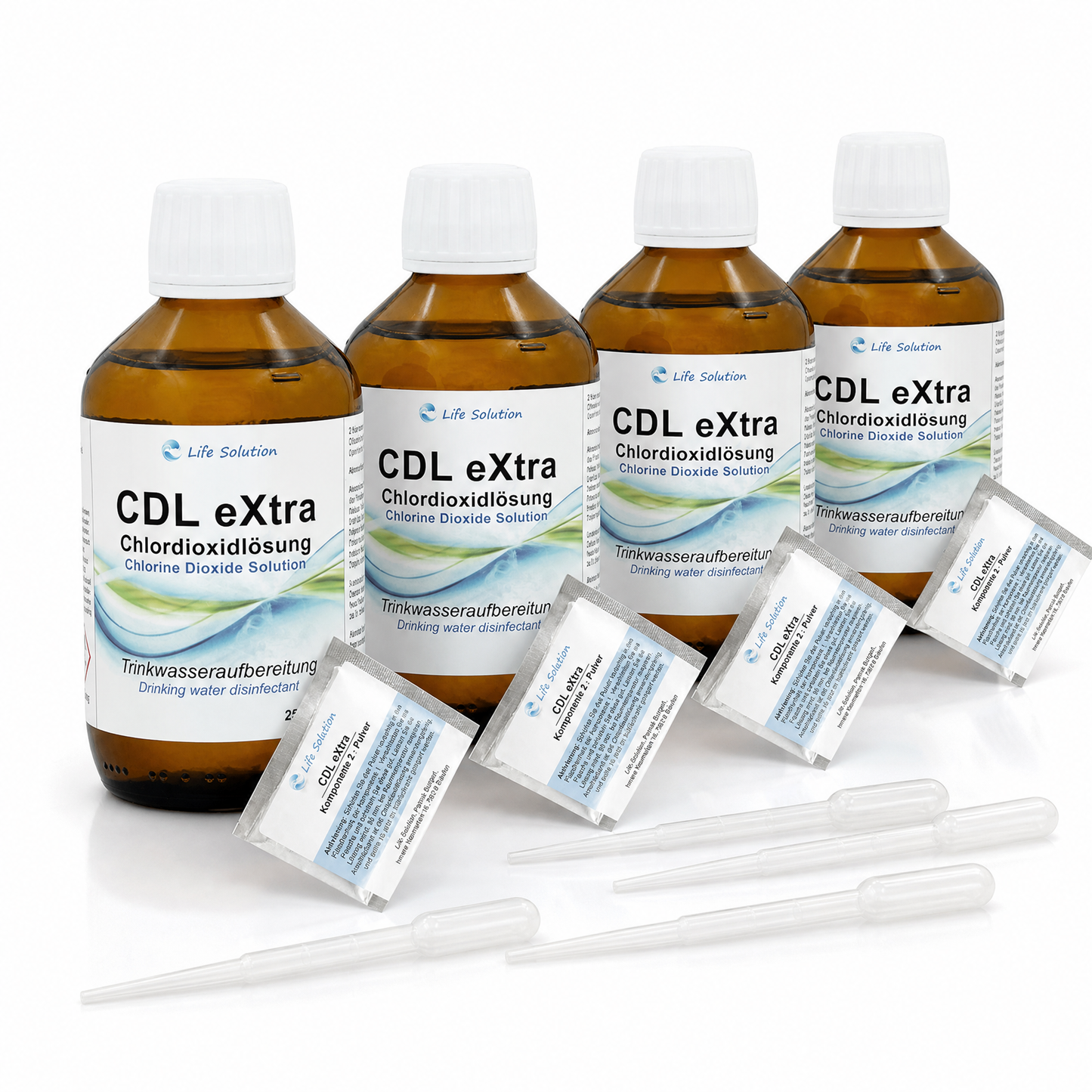 CDL eXtra - CDS - Chlorine dioxide solution 0.3% - approx. 4 years shelf life - drinking water disinfection