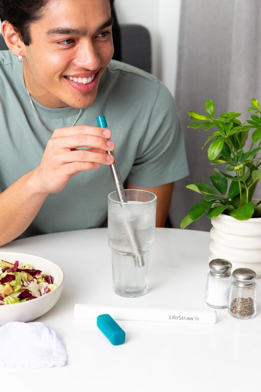 LifeStraw Sip - Mini Reise Wasserfilter - Extrem Klein und Leicht