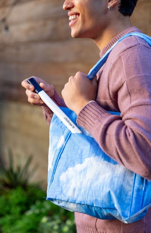 LifeStraw Sip - Mini Reise Wasserfilter - Extrem Klein und Leicht