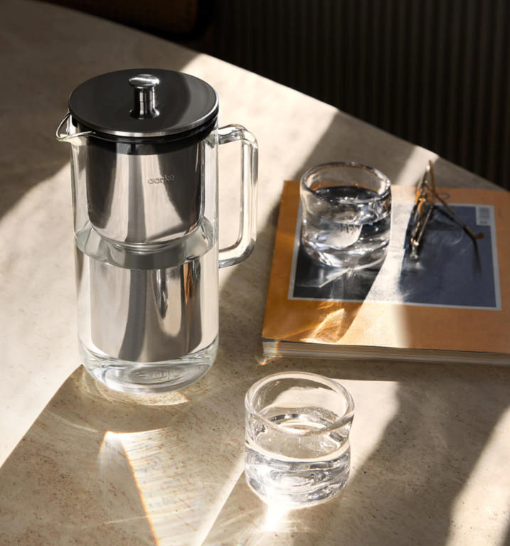 Aarke Purifier - Filterkanne - Wasserfilter - mit nachfüllbarer Filterkartusche