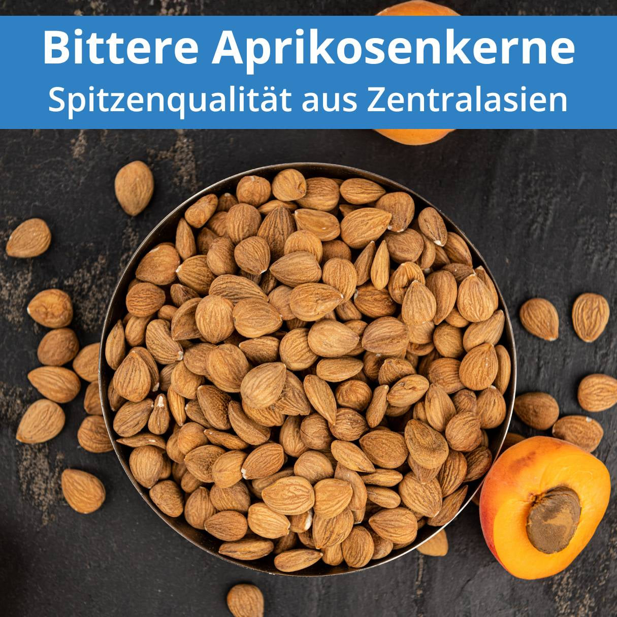 Bittere Aprikosenkerne aus Wildsammlung