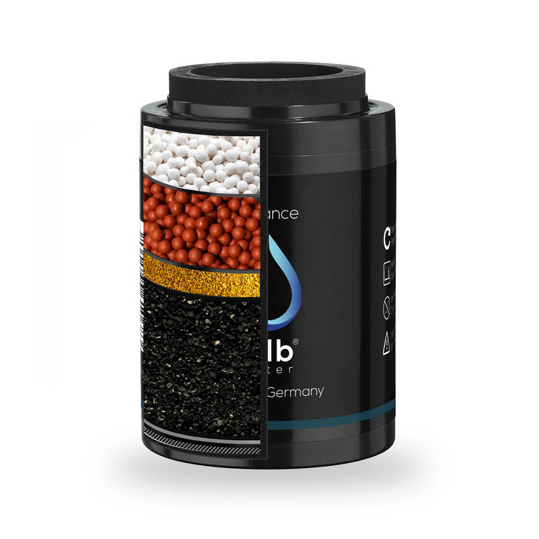 Albfilter Duschfilter Balance Edelstahl