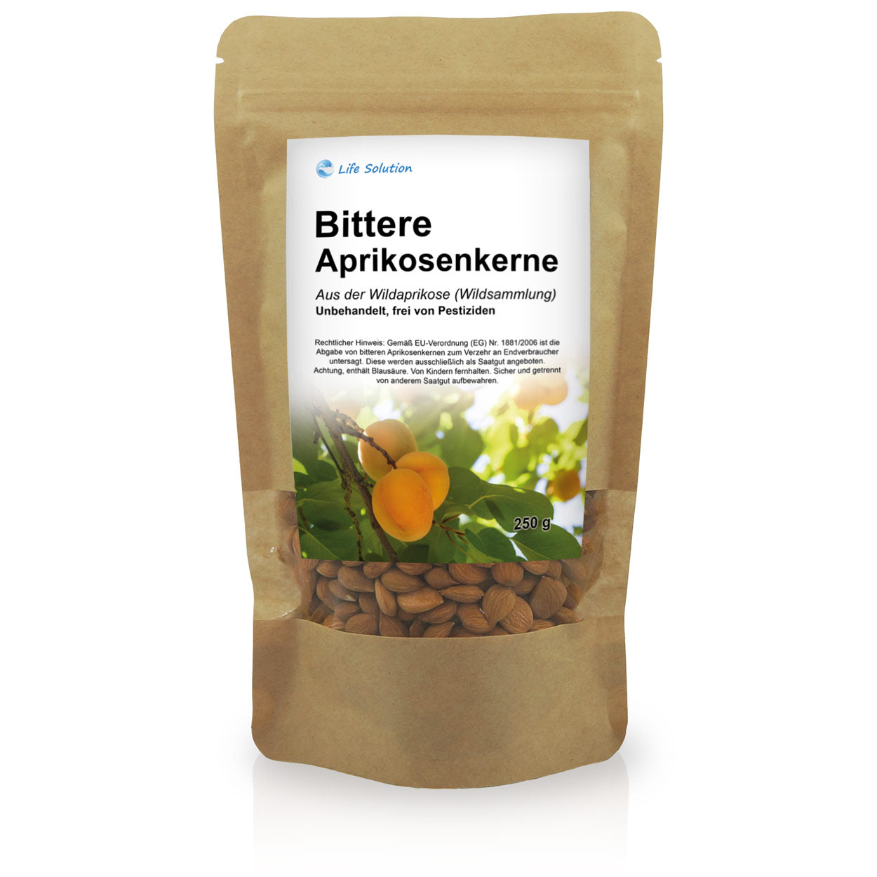 Bittere Aprikosenkerne aus Wildsammlung