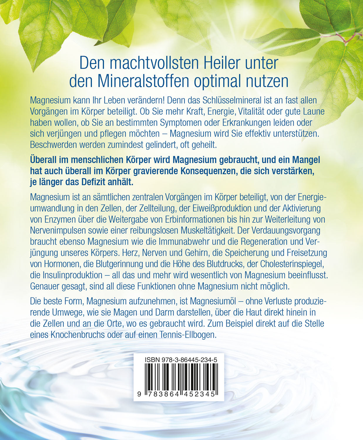 Livre : Huile de magnésium