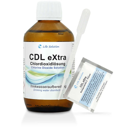 CDL eXtra - CDS - Chlordioxidlösung 0,3% - ca. 4 Jahre haltbar - Trinkwasserdesinfektion