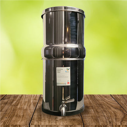 Gravitations-Wasserfilter für Notfälle, Krisen und Alltag - 8 Liter - British Berkefeld