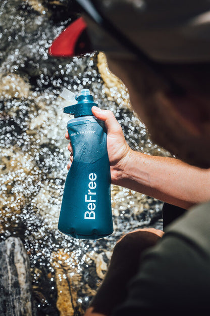 Katadyn BeFree Wasserfilter Flasche 1L - Outdoor Trinkflasche - leicht & faltbar