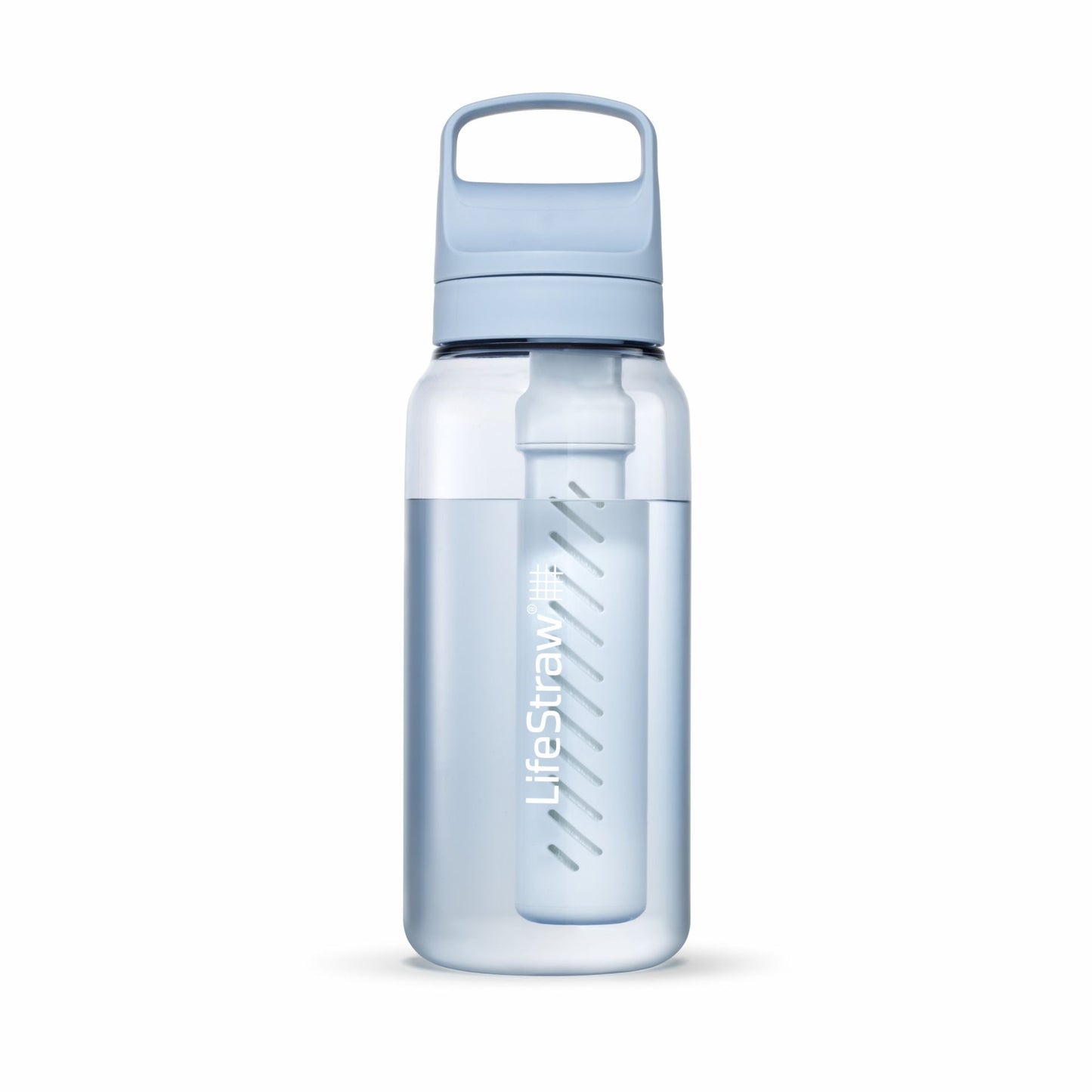 LifeStraw Go Filterflasche - 1 Liter / 1000 ml - Outdoor Wasserfilter-Trinkflasche - 2 Stage