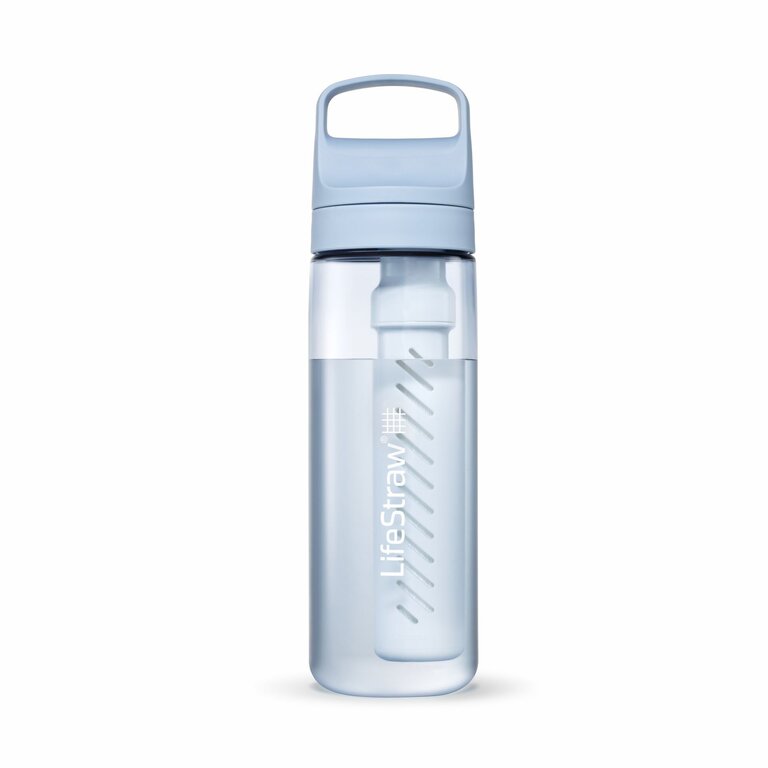 LifeStraw Go Filterflasche - 650 ml - Outdoor Wasserfilter Flasche - 2 Stage