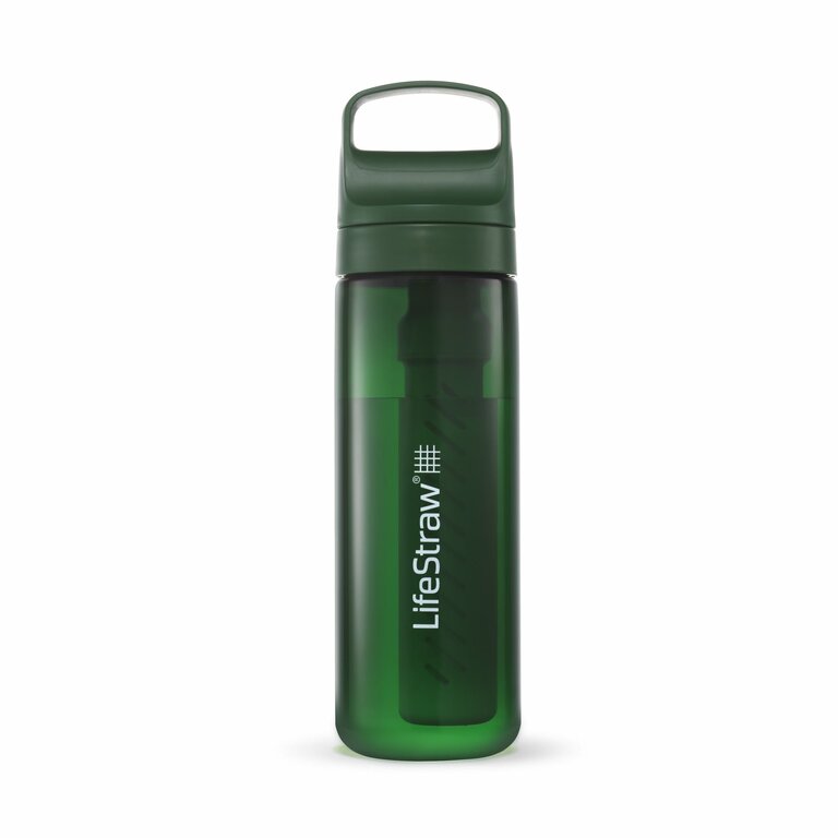 LifeStraw Go Filterflasche - 650 ml - Outdoor Wasserfilter Flasche - 2 Stage