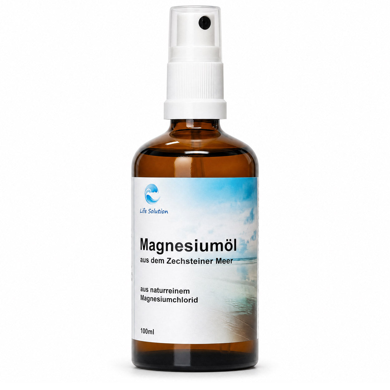 Spray d'huile de magnésium - 100 ml - Original Zechstein - 12% de chlorure de magnésium optimal