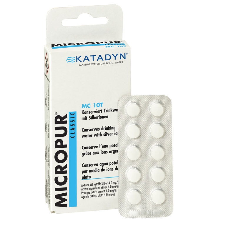 Micropur - Wasserkonservierung mit Silberionen