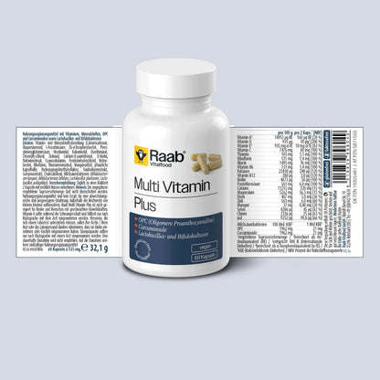 Capsules multivitaminées Plus