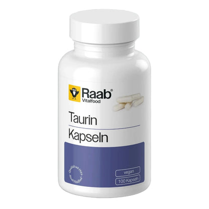 Taurine capsules - 100 pieces of 500mg