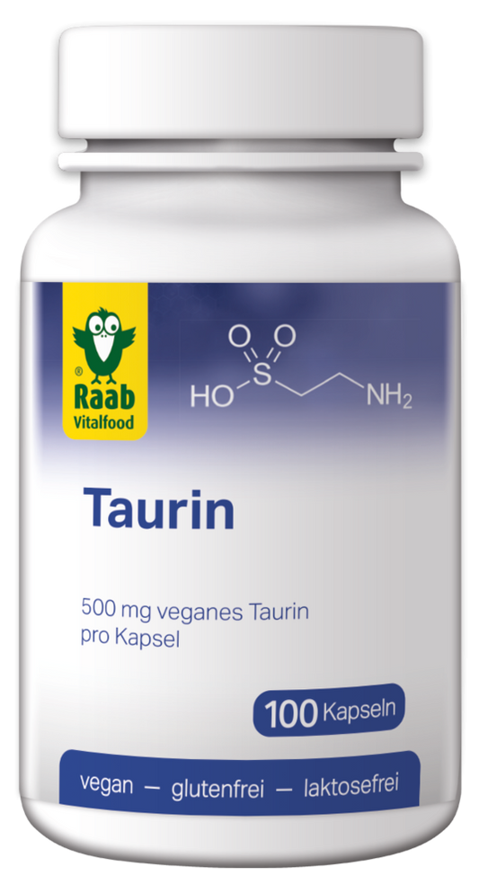 Taurin Kapseln - 100 Stück a 500mg
