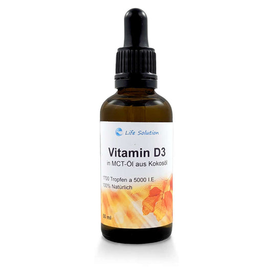 Vitamin D3 Tropfen - 5000 I.E. pro Tropfen - 1700 Tropfen