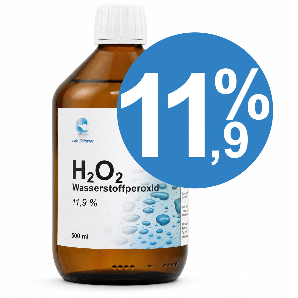 Wasserstoffperoxid kaufen - aus pharmazeutisch reinem H₂O₂ - Ph.Eur