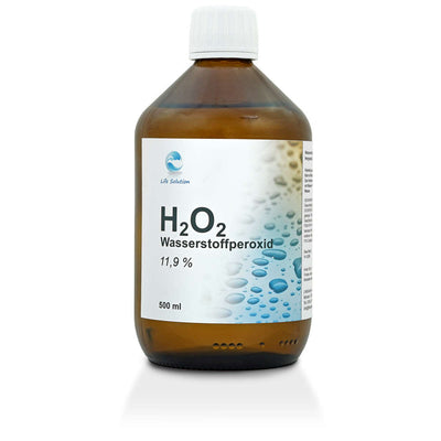 Wasserstoffperoxid - aus pharmazeutisch reinem H2O2 - Ph.Eur. - 500ml