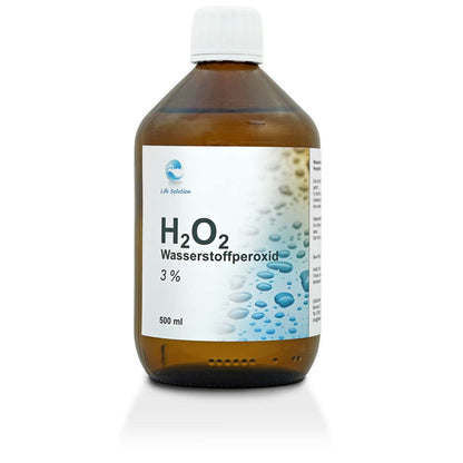 Wasserstoffperoxid - aus pharmazeutisch reinem H2O2 - Ph.Eur. - 500ml