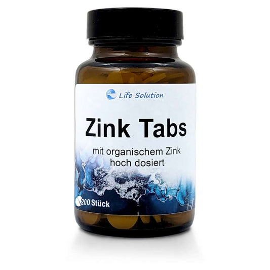 Zink Tabs - 200 Stück a 32 mg Zink - hoch dosiert