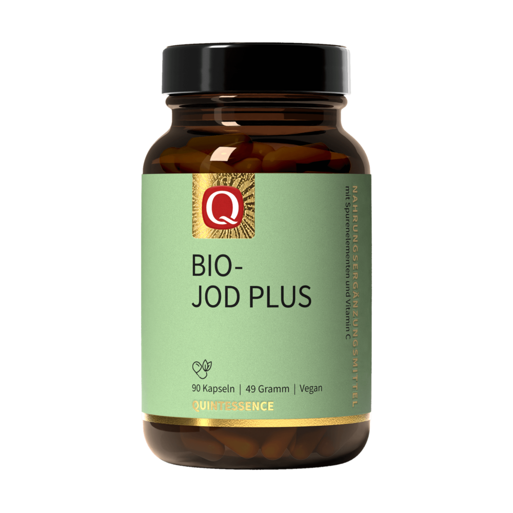 Bio Jod Plus Kapseln - 90 Stück - mit Selen und Vitamin C