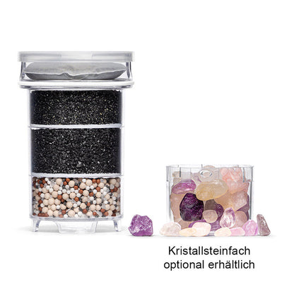 Filterkanne Family - 1,7 Liter - Wasserfilter-Karaffe von Lotus Vita - für sauberes Trinkwasser