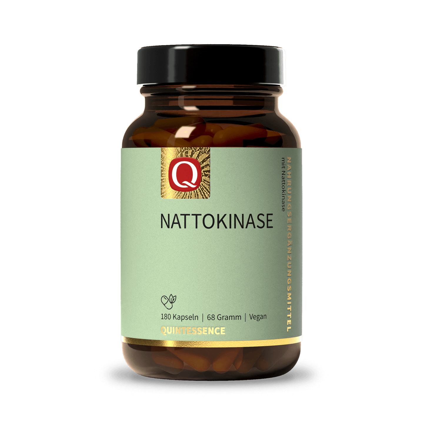 Nattokinase Kapseln - 180 Stück - mit je 100mg Nattokinase