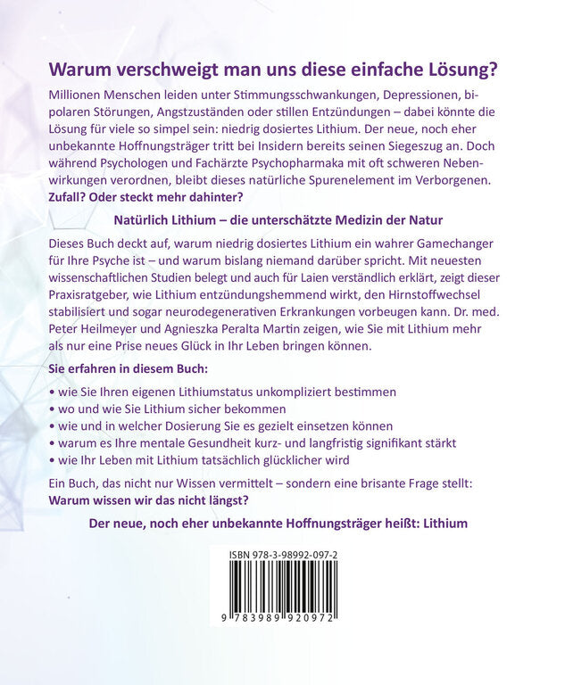 Buch: Praxisbuch Lithium - Dr. Med. Peter Heilmeyer